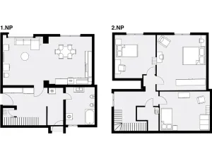 Prodej rodinného domu, Vojkovice, 180 m2