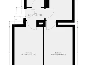 Pronájem bytu 2+1, Praha - Žižkov, Lipanská, 45 m2