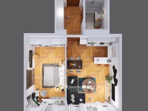 Prodej bytu 2+kk, Znojmo, Mariánské náměstí, 53 m2