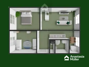 Pronájem bytu 3+1, Plzeň, Vojanova, 72 m2