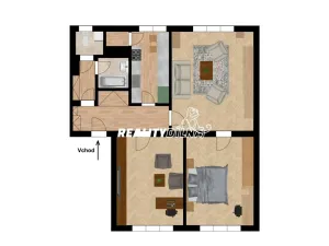 Pronájem bytu 3+1, Praha - Krč, Pacovská, 76 m2