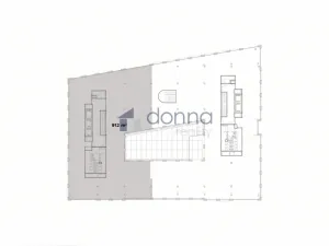 Pronájem kanceláře, Praha, Italská, 912 m2