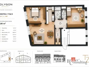 Prodej bytu 3+kk, Beroun - Beroun-Město, Nám. M.Poštové, 75 m2