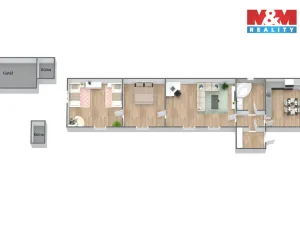 Prodej rodinného domu, Bobnice, Průběžná, 108 m2