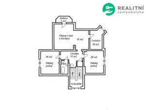 Prodej bytu 4+kk, Jablonec nad Nisou, Vilová, 115 m2