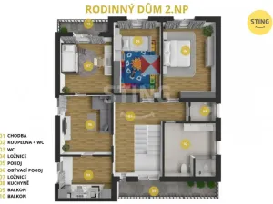 Prodej vily, Vřesina, 300 m2