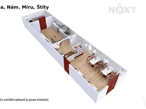 Prodej podílu restaurace, Štíty, nám. Míru, 59 m2