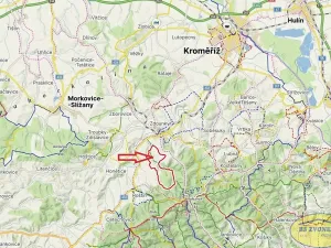 Prodej zahrady, Zdounky, 1018 m2