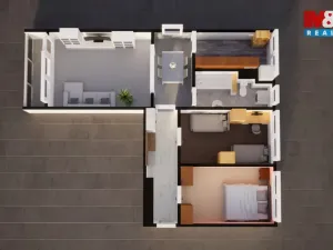 Prodej bytu 3+1, Liberec - Liberec IV-Perštýn, Na Bídě, 62 m2