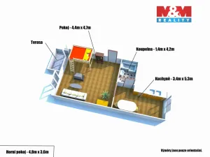 Pronájem bytu 2+1, Plzeň - Severní Předměstí, Na Roudné, 69 m2