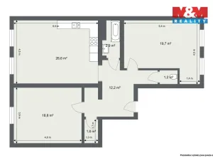 Prodej bytu 3+kk, Cheb, K Nemocnici, 90 m2