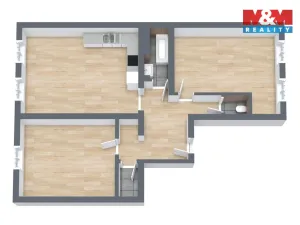 Prodej bytu 3+kk, Cheb, K Nemocnici, 90 m2