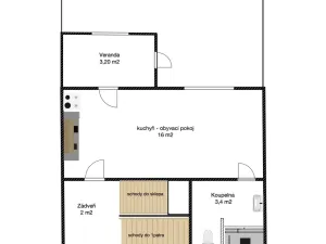 Prodej rodinného domu, Praha, Chrastavská, 70 m2