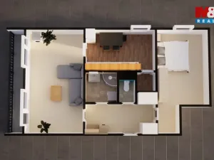 Prodej bytu 2+1, Bělá pod Bezdězem, Tyršova, 50 m2