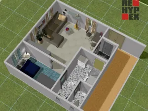 Prodej bytu 2+kk, Česká Lípa - Dolní Libchava, 40 m2