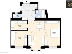 Prodej bytu 3+kk, Praha - Vršovice, Vršovická, 77 m2