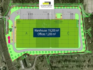 Pronájem výrobních prostor, Velký Osek, Prokopa Holého, 19200 m2
