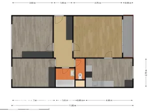Pronájem bytu 3+1, Liberec, Dobiášova, 75 m2