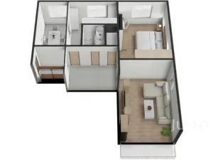 Prodej bytu 2+1, Záhoří - Horní Záhoří, 57 m2
