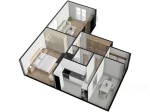 Prodej bytu 2+1, Záhoří - Horní Záhoří, 57 m2