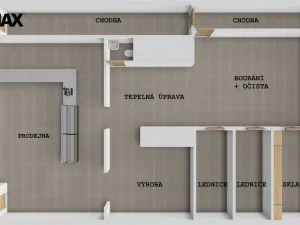 Pronájem obchodního prostoru, Třebechovice pod Orebem, Masarykovo náměstí, 126 m2