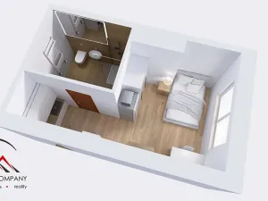 Pronájem bytu 1+kk, Ostrava, Cihelní, 19 m2