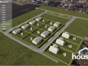 Prodej pozemku pro bydlení, Božice, 864 m2