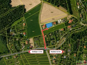 Prodej pozemku pro bydlení, Stříbrná Skalice - Kostelní Střimelice, 1000 m2
