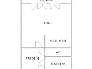 Prodej bytu 1+kk, Ostrava - Poruba, Francouzská, 30 m2