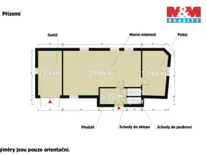 Prodej rodinného domu, Čeminy, 115 m2
