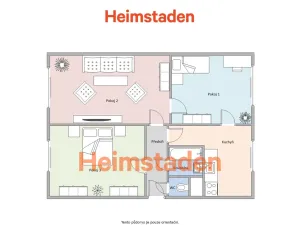 Pronájem bytu 3+1, Havířov - Město, Národní třída, 68 m2