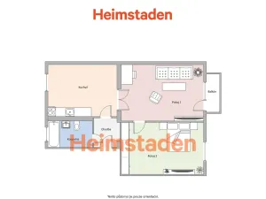 Pronájem bytu 2+1, Havířov - Šumbark, Dukelská, 49 m2