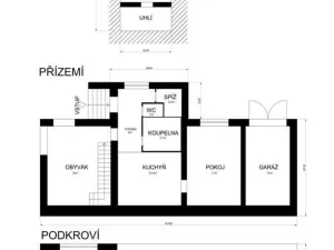 Prodej rodinného domu, Vyžlovka, Jevanská, 85 m2