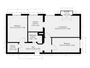Pronájem bytu 3+1, Praha - Záběhlice, Božkovská, 75 m2