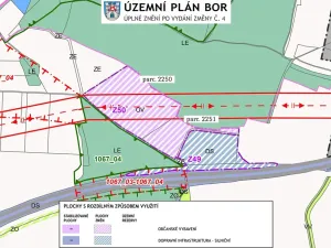 Prodej komerčního pozemku, Bor, 50767 m2