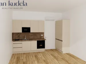 Pronájem bytu 1+kk, Brno, Komárovská, 33 m2