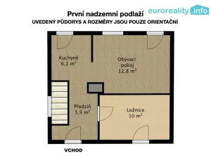 Prodej chaty, Zdemyslice, 67 m2