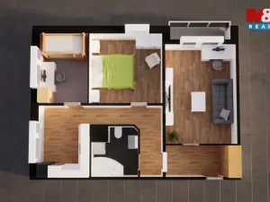 Prodej bytu 3+1, Jablonec nad Nisou, U Balvanu, 69 m2