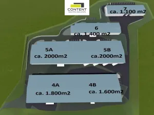 Pronájem skladu, Mírová, 1800 m2