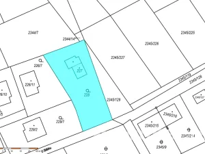 Prodej pozemku pro bydlení, Praha - Lipence, U žlábku, 1270 m2