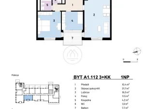 Prodej bytu 3+kk, Lipno nad Vltavou, 90 m2