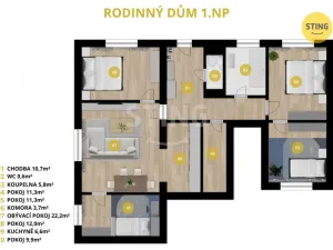 Prodej rodinného domu, Koněšín, 135 m2