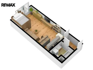Prodej bytu 1+kk, Hradec Králové - Třebeš, Svatojánská, 33 m2