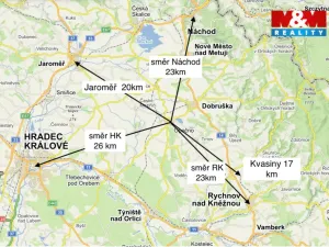 Pronájem bytu 3+kk, Opočno, Krátká, 62 m2
