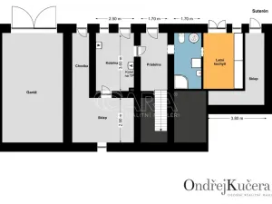 Prodej rodinného domu, Kosoř, Dolejší, 395 m2