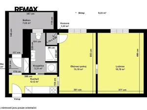 Pronájem bytu 2+1, Kolín, Havlíčkova, 50 m2
