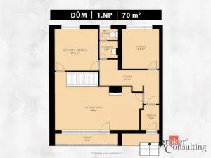 Prodej rodinného domu, Dolní Bousov, Vlčopolská, 141 m2