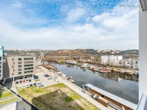 Pronájem bytu 2+kk, Praha - Holešovice, V přístavu, 54 m2