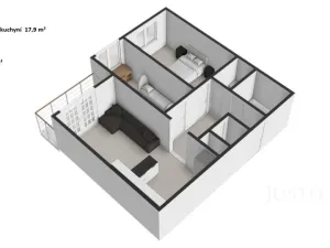 Prodej bytu 3+kk, Praha - Uhříněves, Oty Bubeníčka, 57 m2