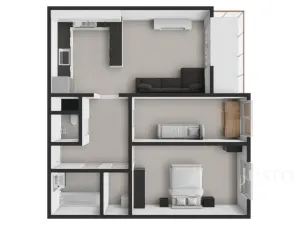 Prodej bytu 3+kk, Praha - Uhříněves, Oty Bubeníčka, 57 m2